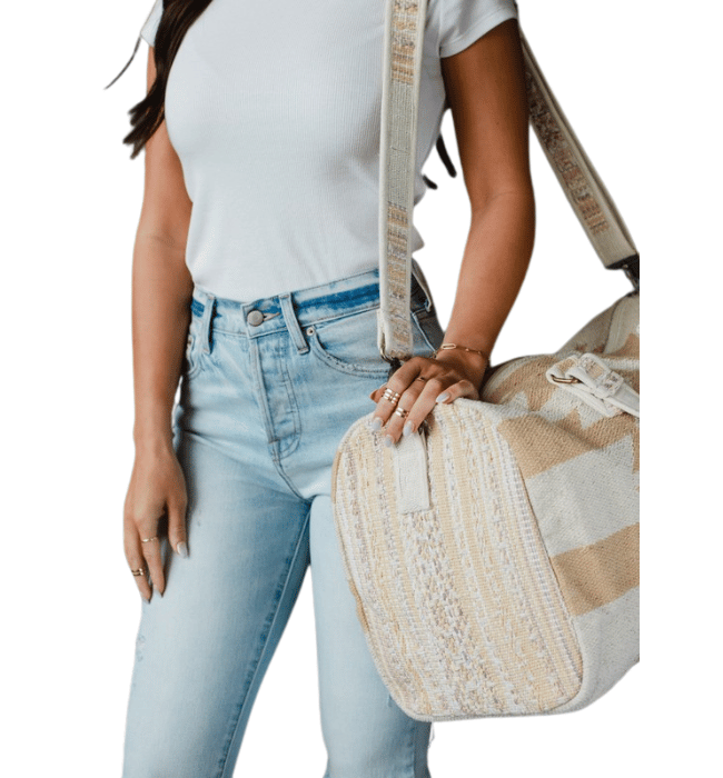 Pack it All Weekender in Ivory