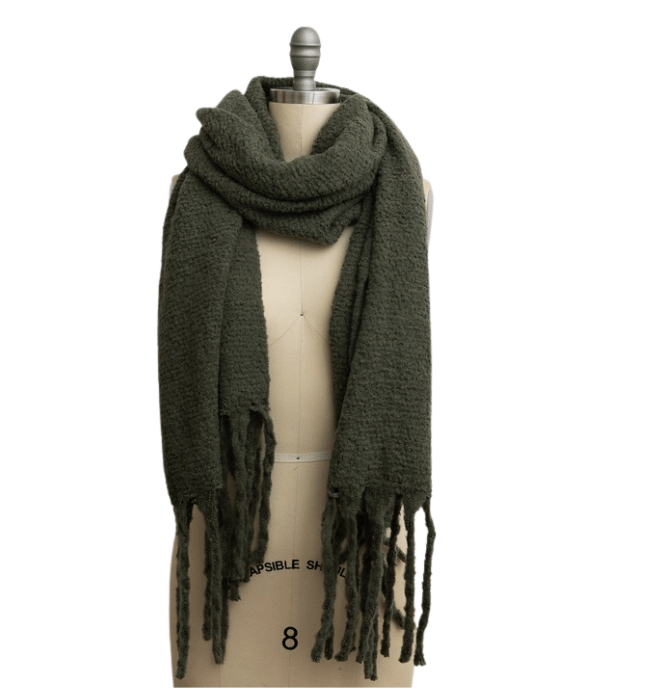 Ultra Soft Scarf with Tassels