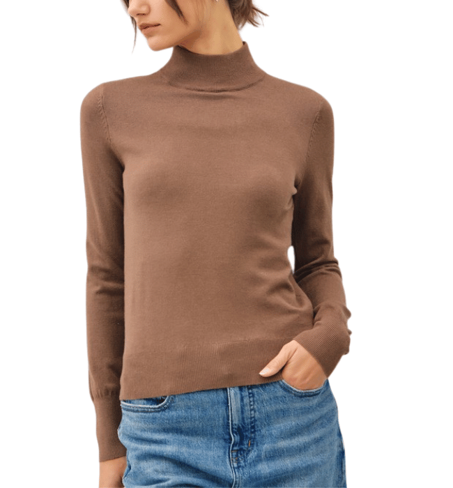 Khloe Mock Neck Sweater