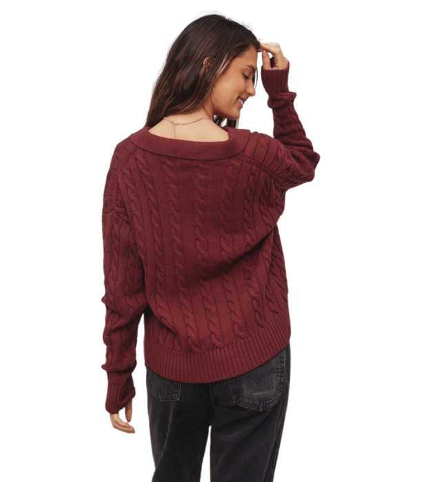 Vienna Cable Knit Sweater