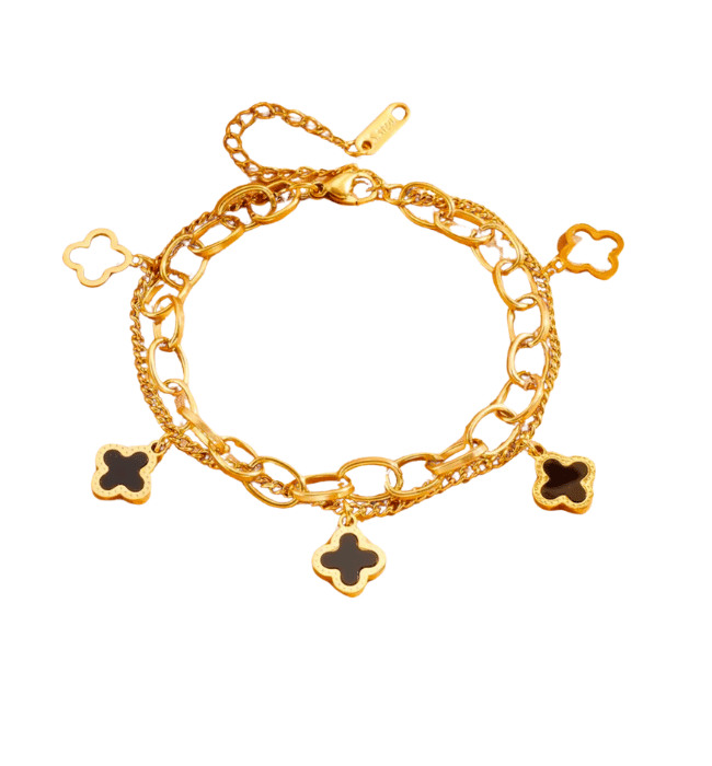 Clover Charm Bracelet