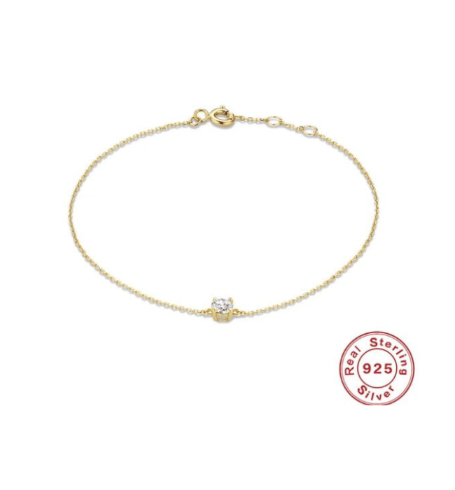 Dainty Diamond Bracelet