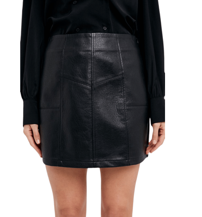 Elouise Faux Leather Skirt