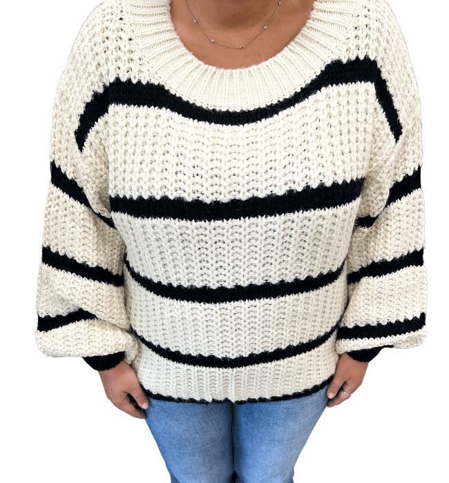 Wynnie Striped Sweater