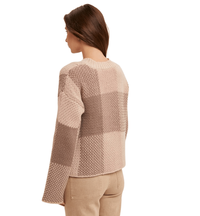 Julia Checker Sweater