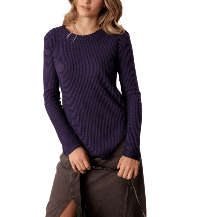 Ally Waffle Knit Top