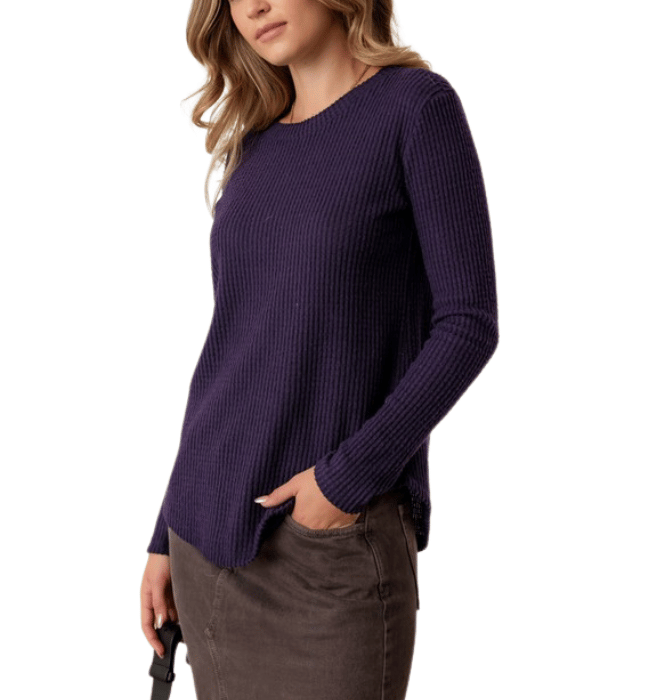 Ally Waffle Knit Top