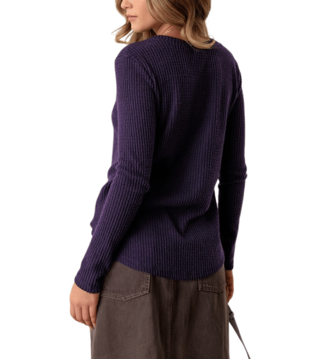 Ally Waffle Knit Top