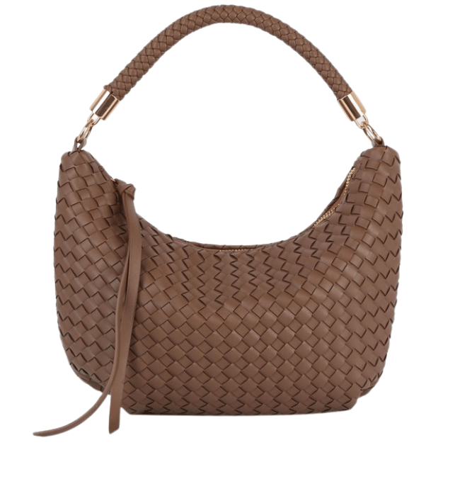 Magnolia Woven Handbag