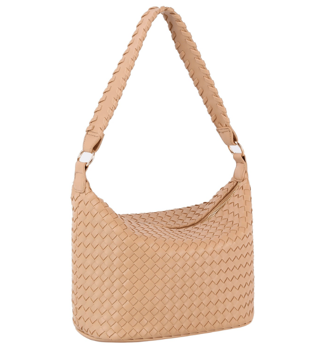 Darcy Woven Shoulder Bag