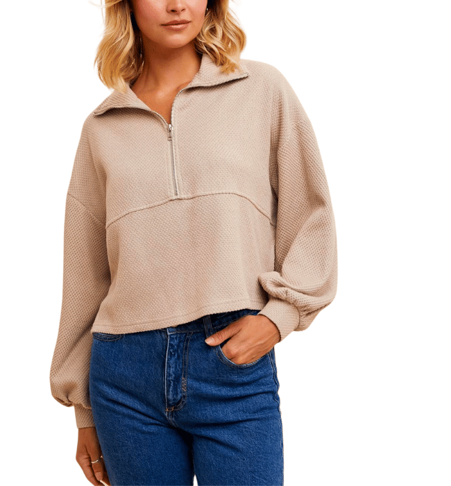 Shelby Half Zip Pullover