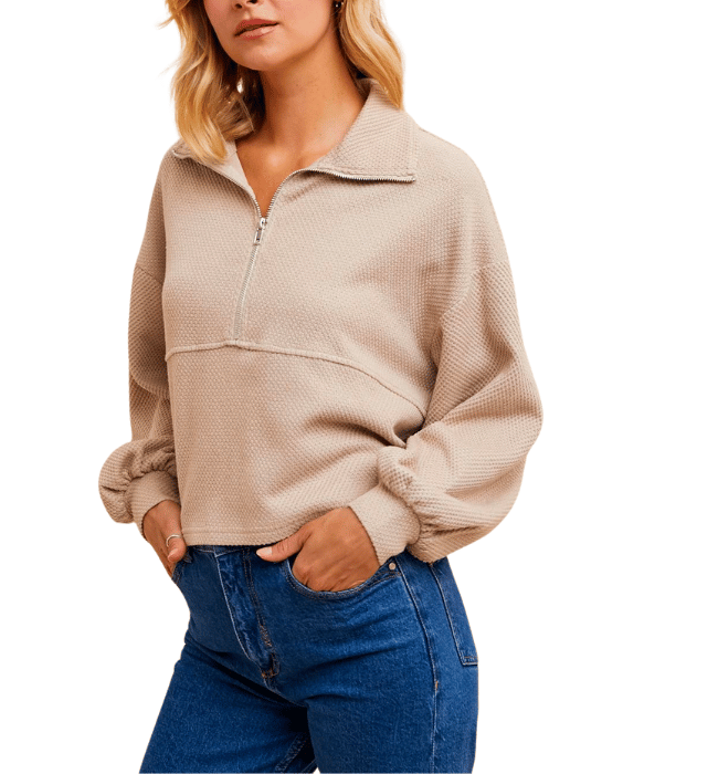 Shelby Half Zip Pullover