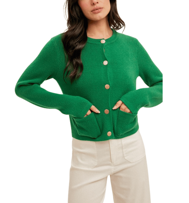 Aria Button Cardigan