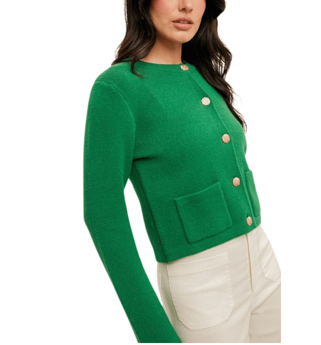 Aria Button Cardigan