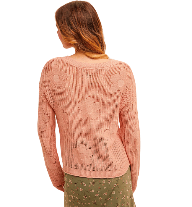 Blair Flower Knit Sweater