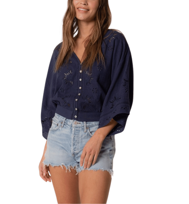 Ellie Eyelet Blouse