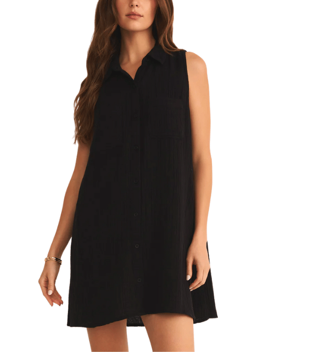 NEW LIGHT GAUZE MINI DRESS
