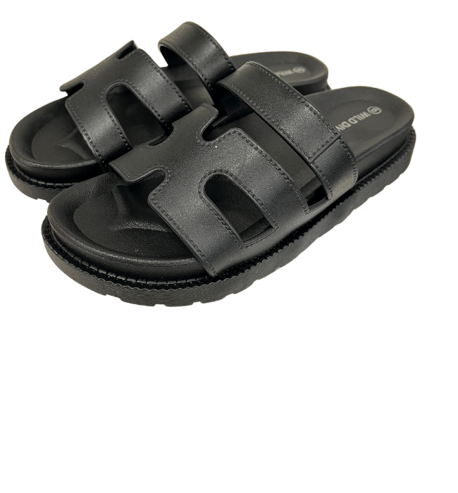 Black Platform Sandals