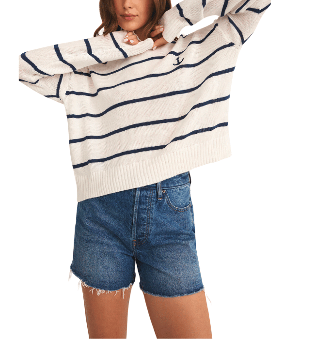 ANCHORS AWAY SWEATER