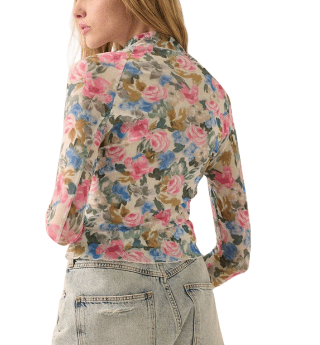 Watercolor Floral Top