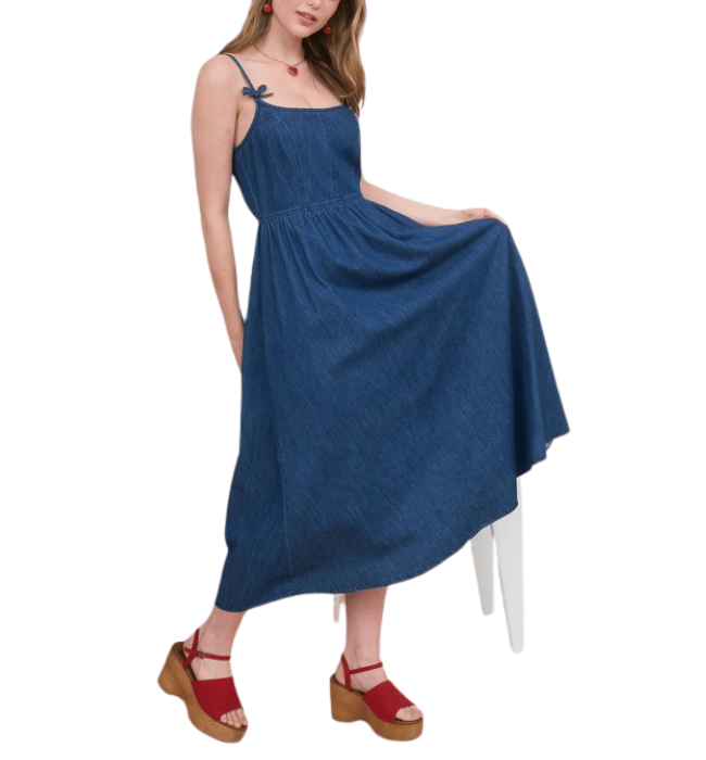 Dahlia Denim Dress