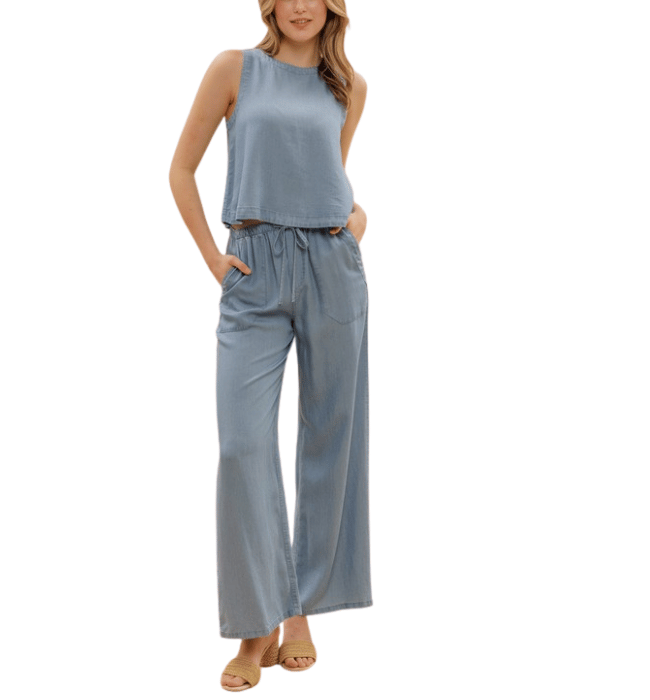 Fallon Chambray Pants