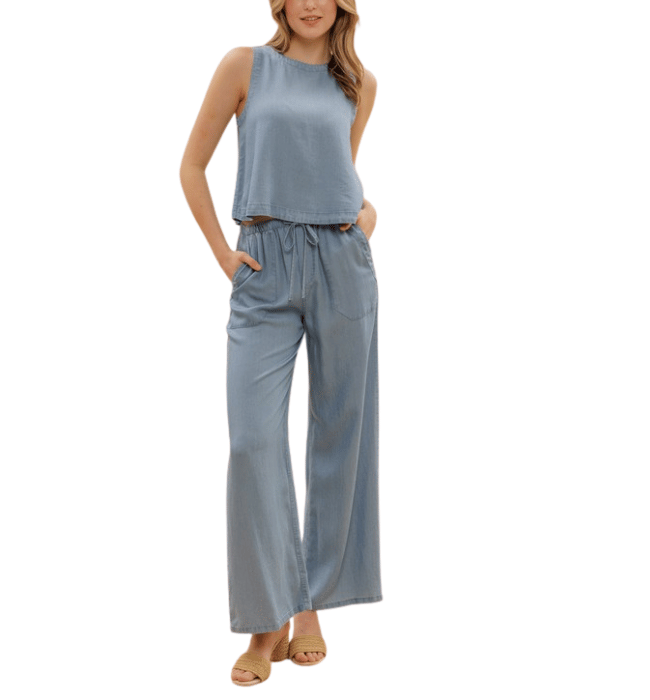 Fallon Chambray Pants