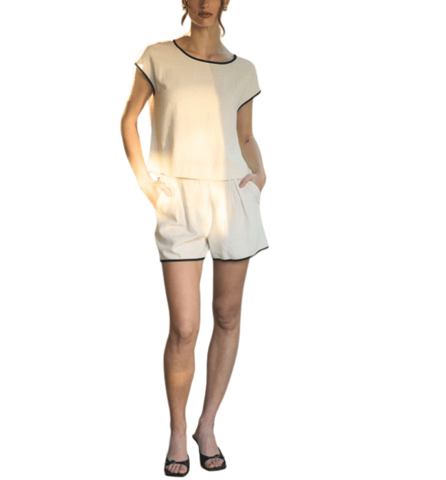 Kimberly Linen Top