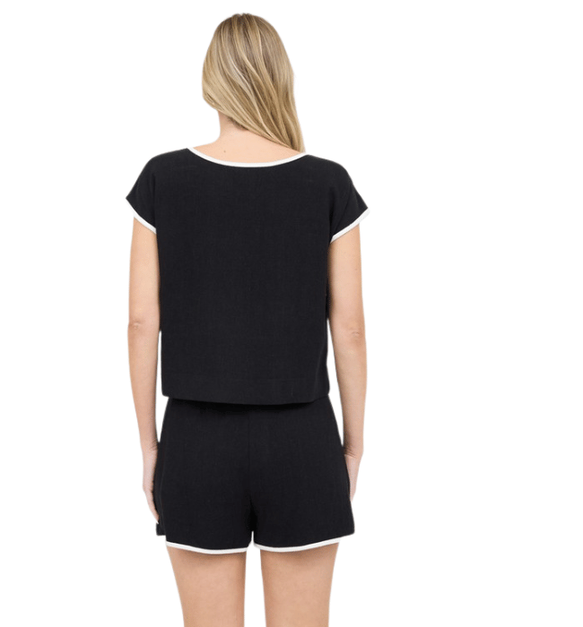 Kimberly Linen Top