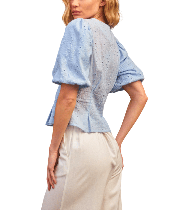 Delilah Eyelet Top