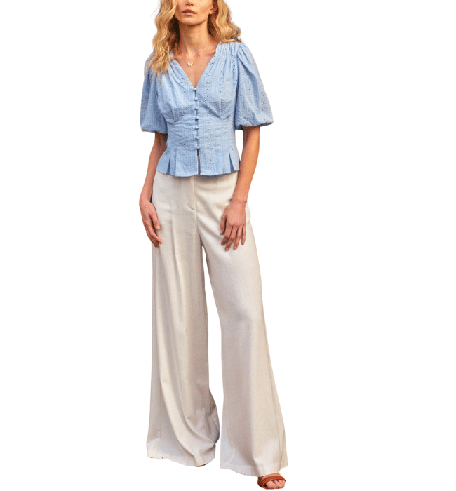 Delilah Eyelet Top