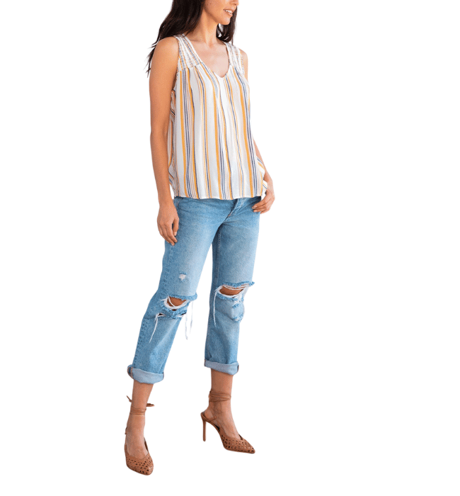 Victoria Striped Tank