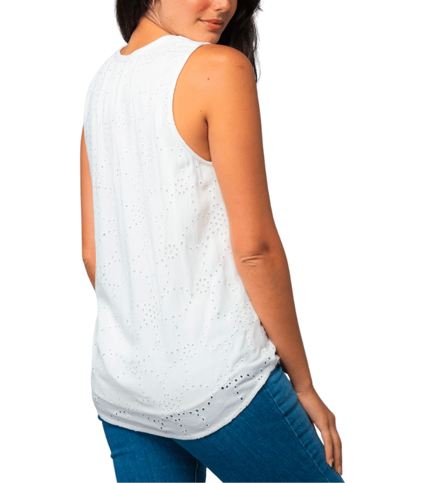 Harper Eyelet Top