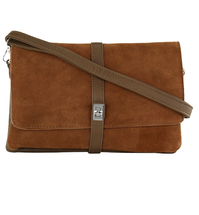 Suede Clutch