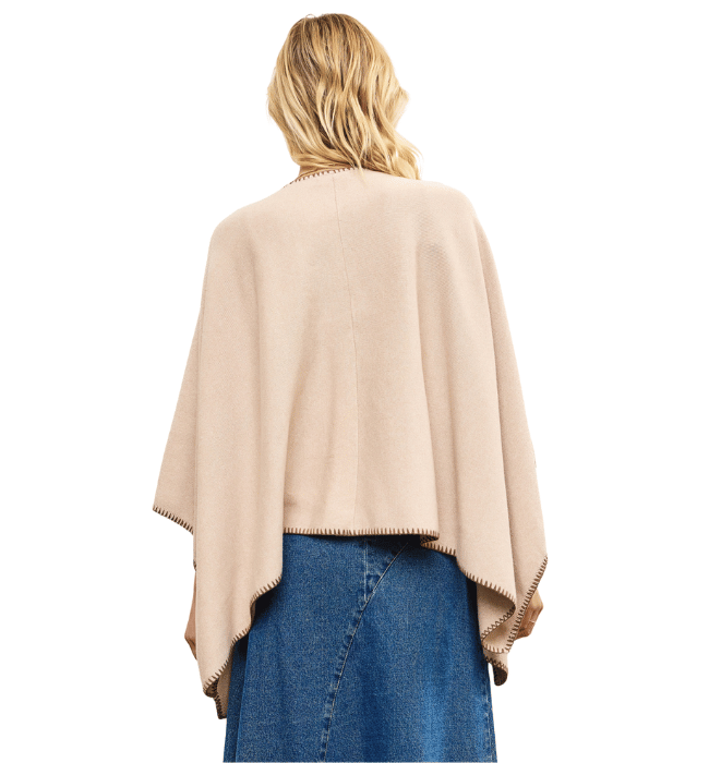 Noelle Poncho Sweater