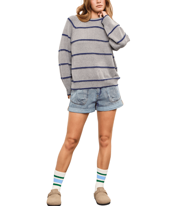Poet Striped Sweater