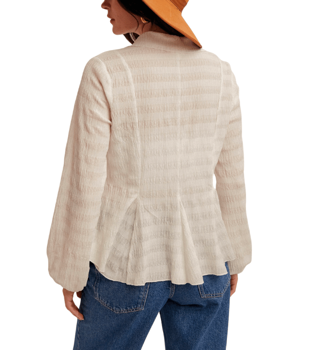 Poet Flowy Button-down