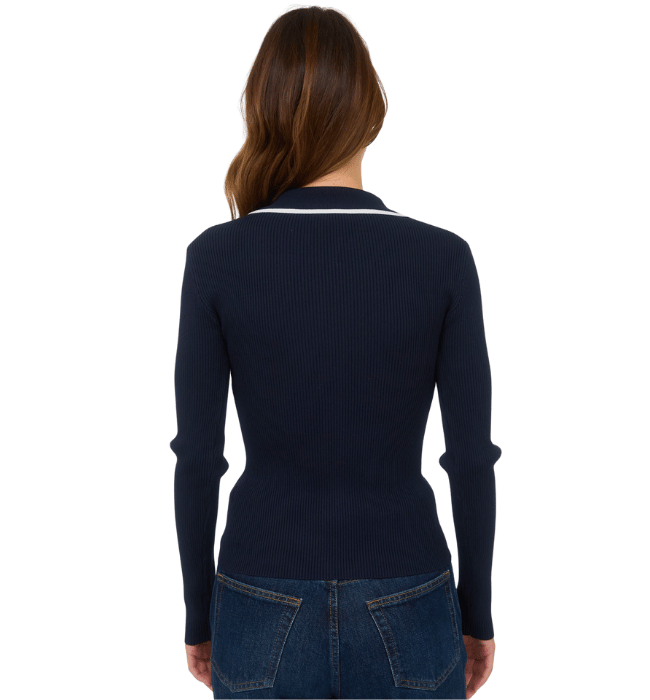 Elodie Navy Sweater