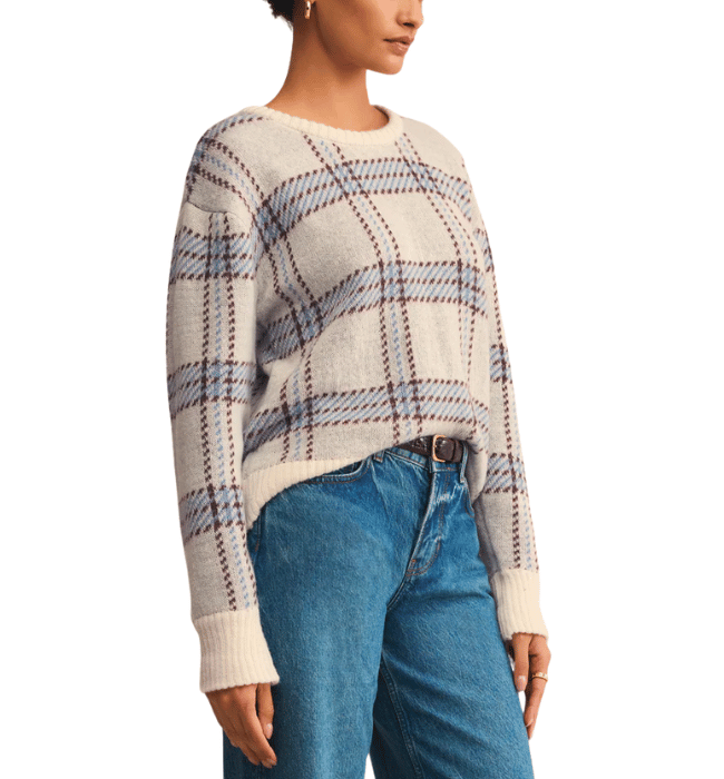 (Z SUPPLY) Junction Plaid Sweater