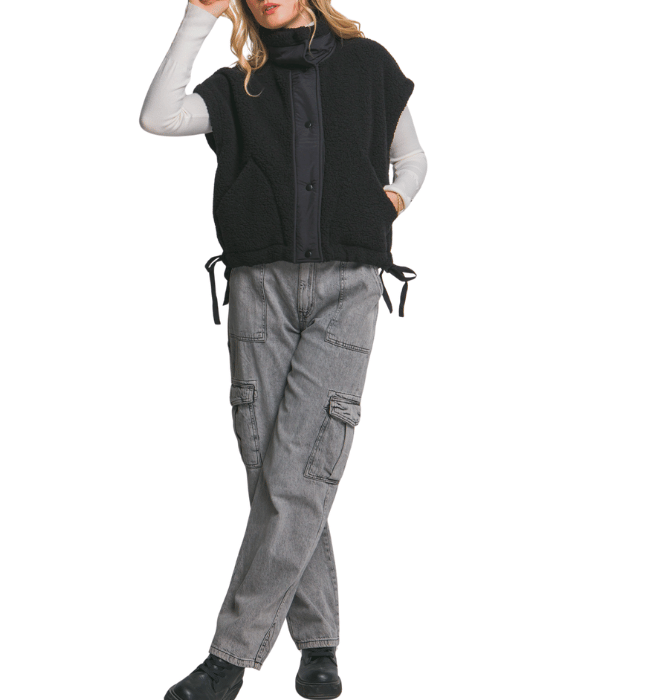Nicole Sherpa Vest