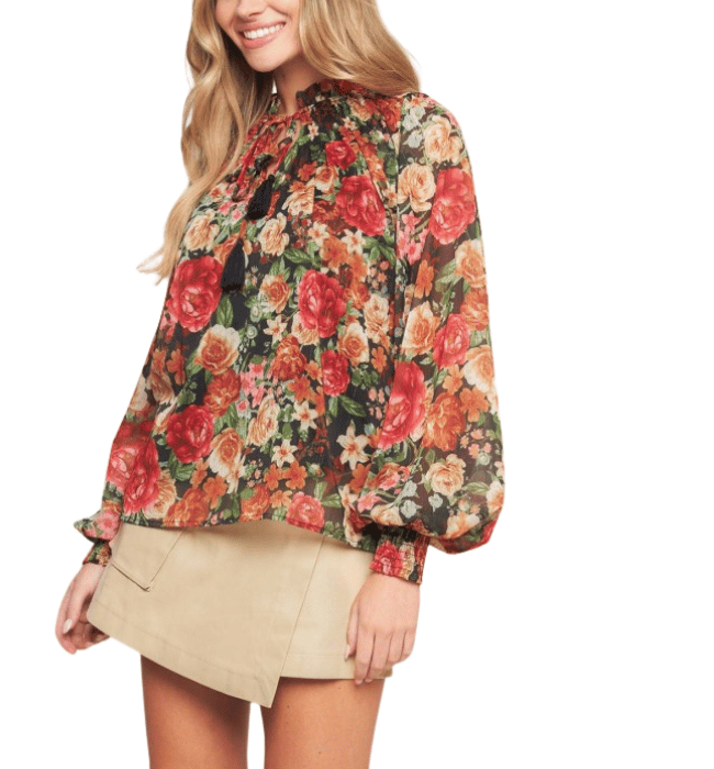 Giselle Floral Blouse