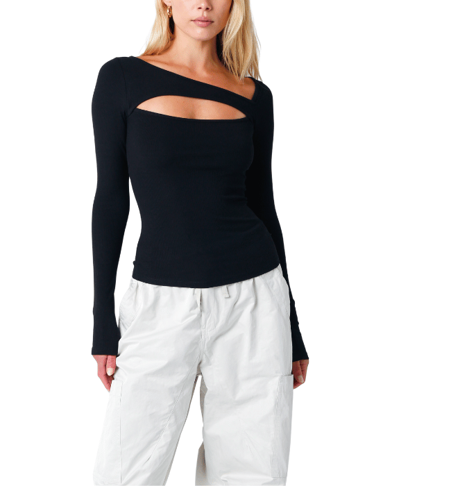 Onyx Keyhole Front Top