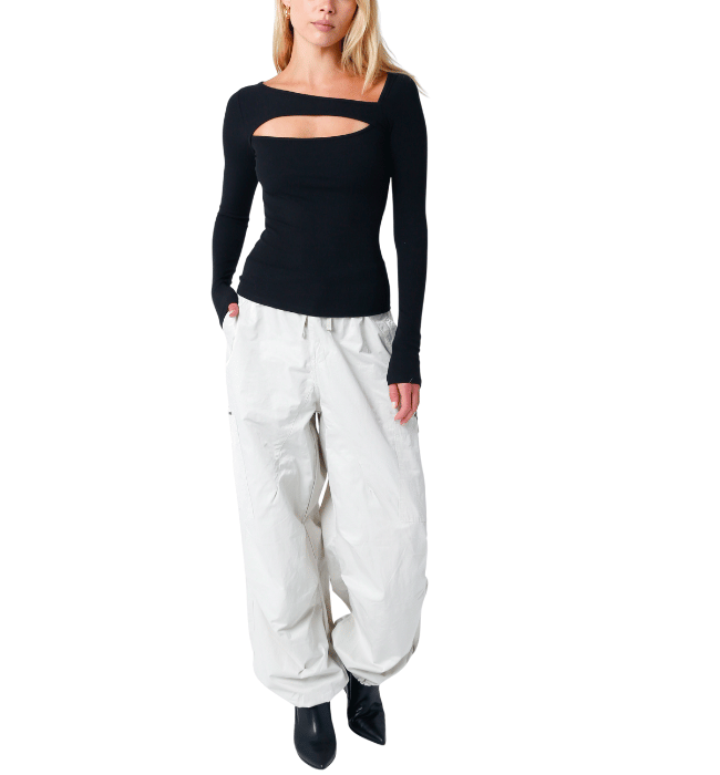 Onyx Keyhole Front Top