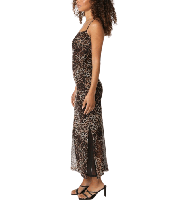 Vivian Leopard Dress