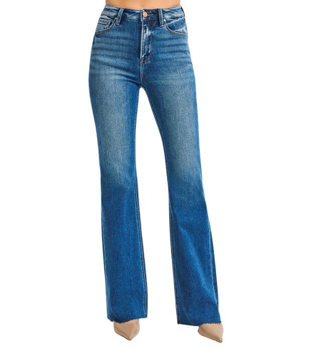 Shelly High Rise Flare Jeans