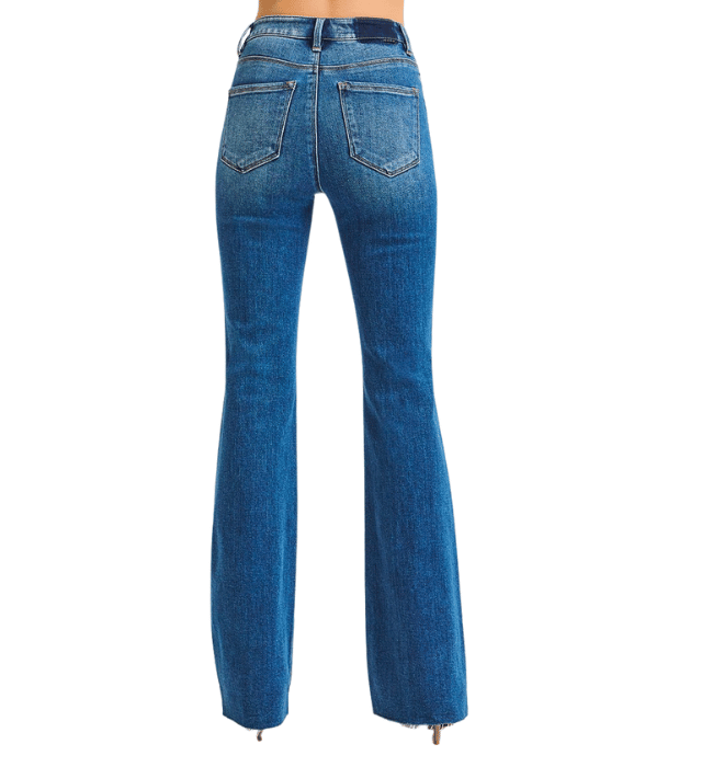 Shelly High Rise Flare Jeans