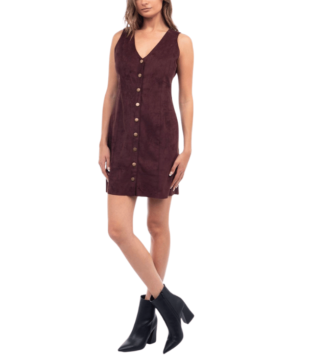 Lana Suede Dress