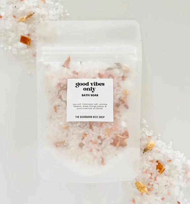 Good Vibes Only Bath Soak - 4oz Bath Salts