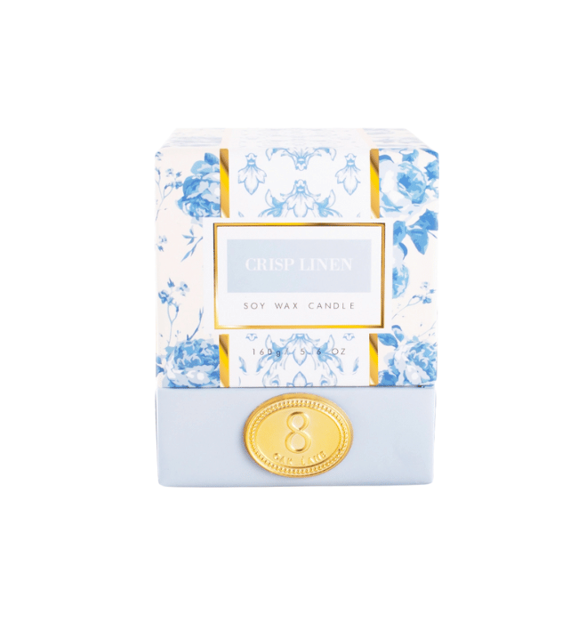 Crisp Linen Soy Wax Candle