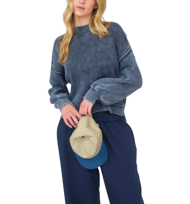 Aubrina Mock Neck Sweater